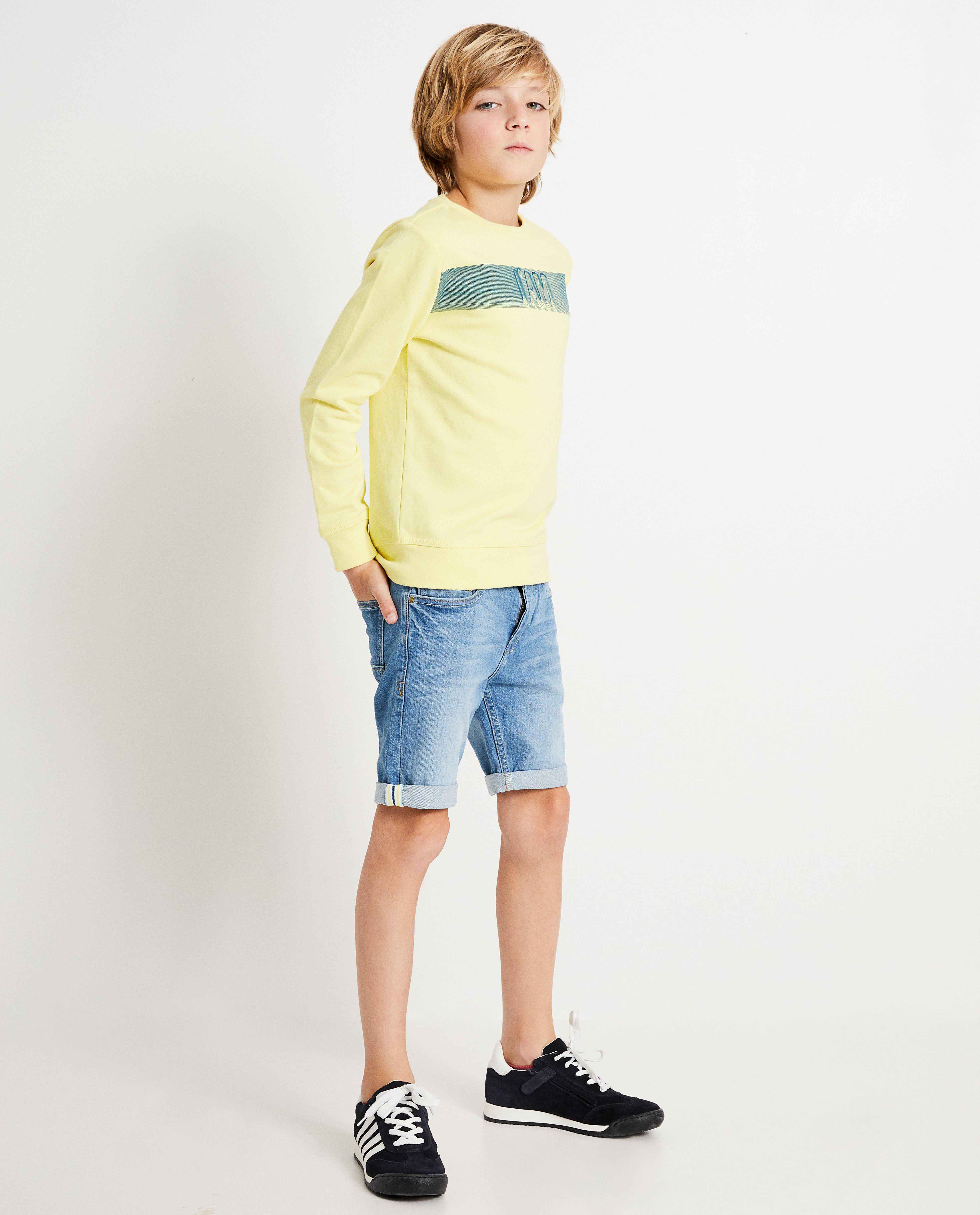 Short van gerecycleerde jeans I AM - null - I AM
