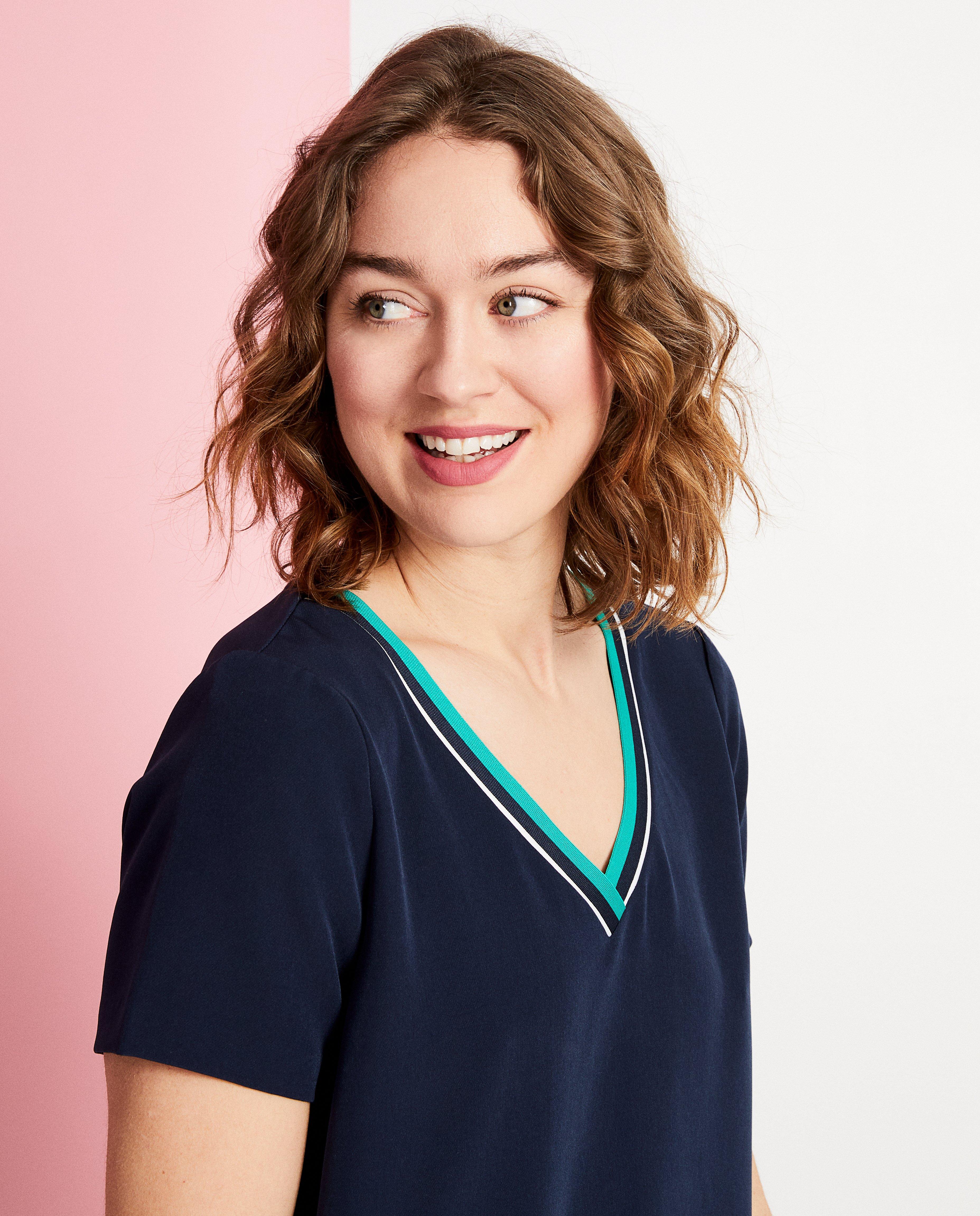 Robes - Robe bleu foncé 