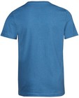 T-shirts - T-shirt bleu avec une inscription