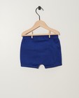 Shorts - Short bleu en coton bio