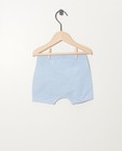 Shorts - Short bleu clair en coton bio