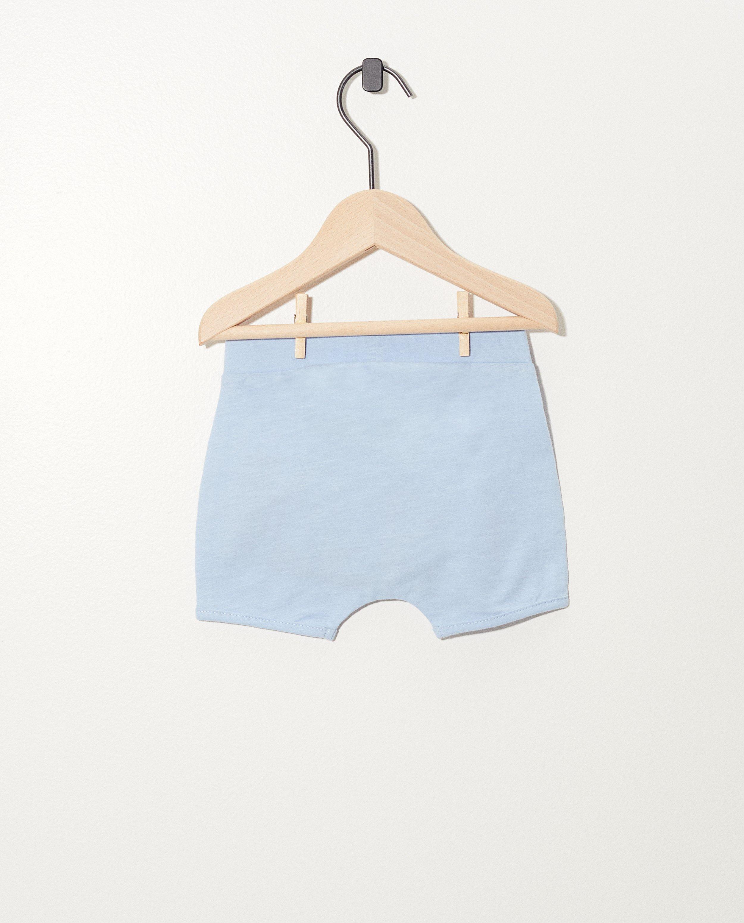 Shorts - Short bleu clair en coton bio
