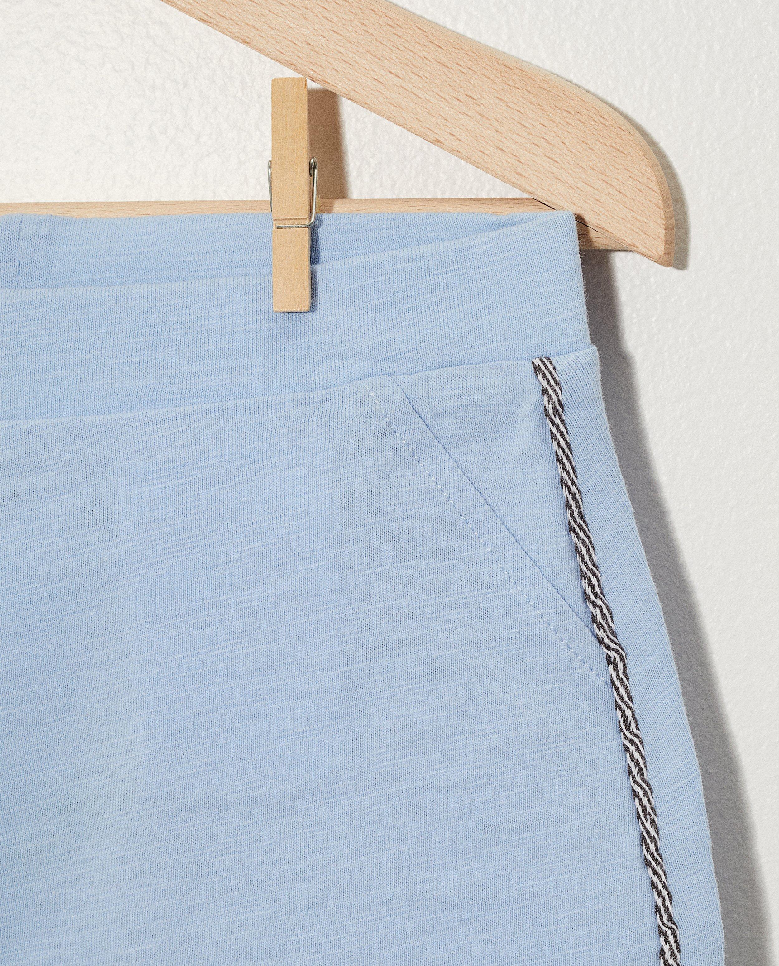 Shorts - Short bleu clair en coton bio
