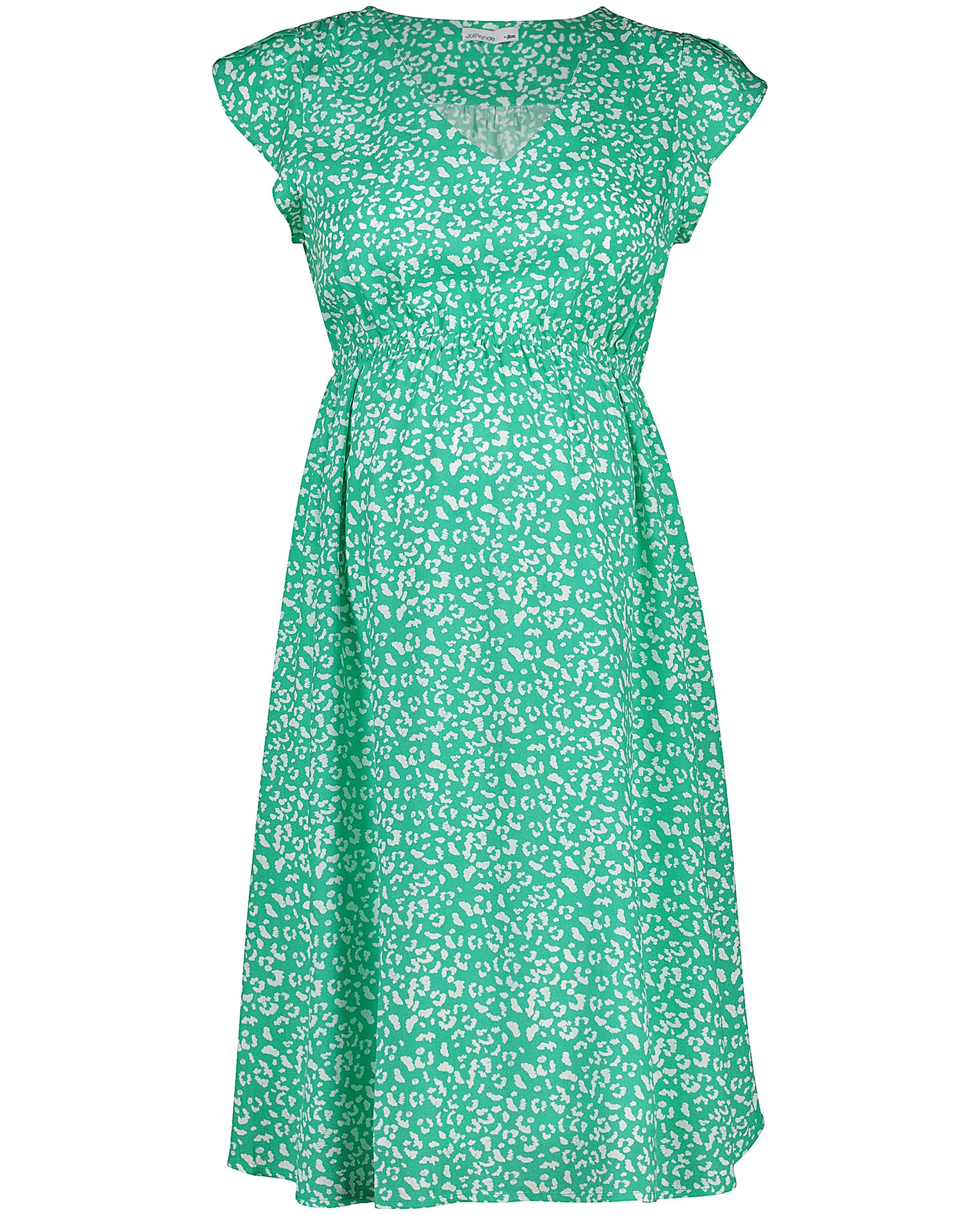 Robes - Robe verte à imprimé JoliRonde