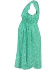 Kleedjes - Groene jurk met print JoliRonde
