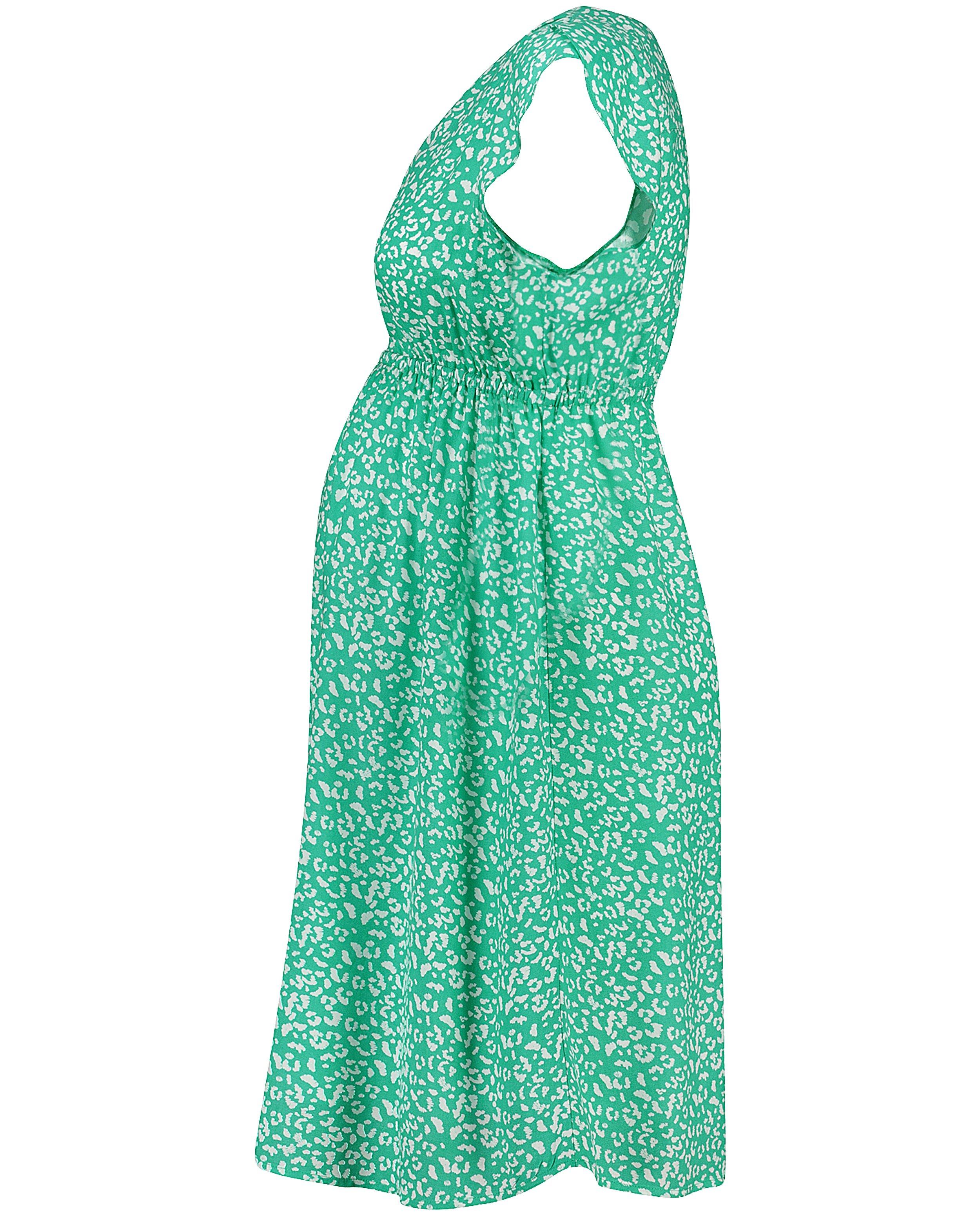 Robes - Robe verte à imprimé JoliRonde