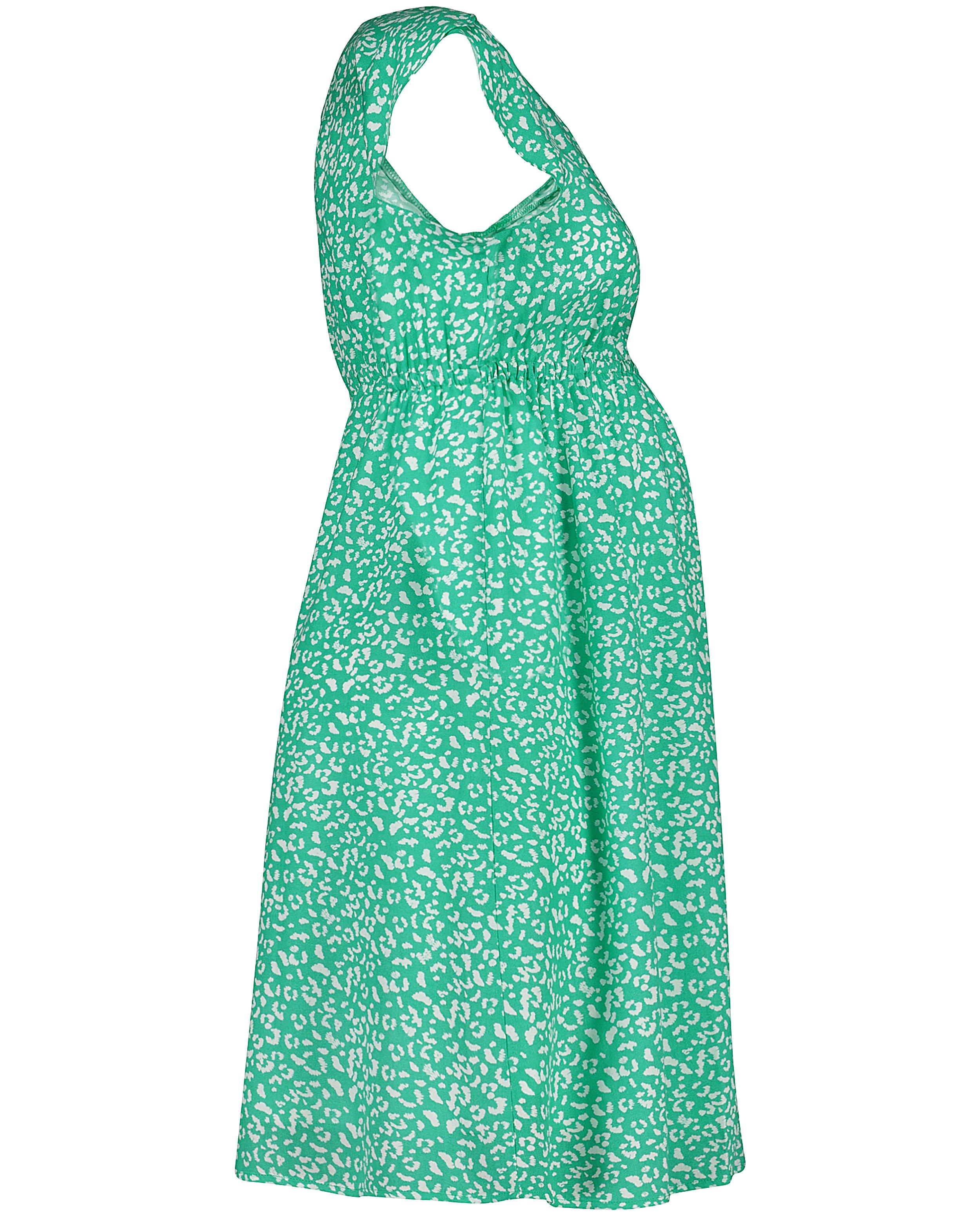 Robes - Robe verte à imprimé JoliRonde