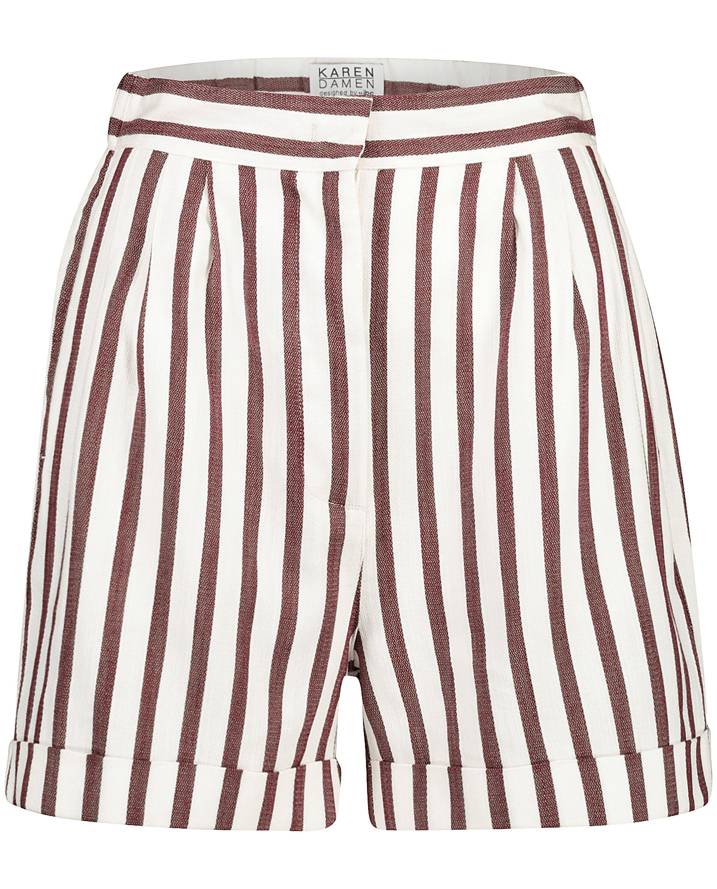 Shorts - Short rayé Karen Damen