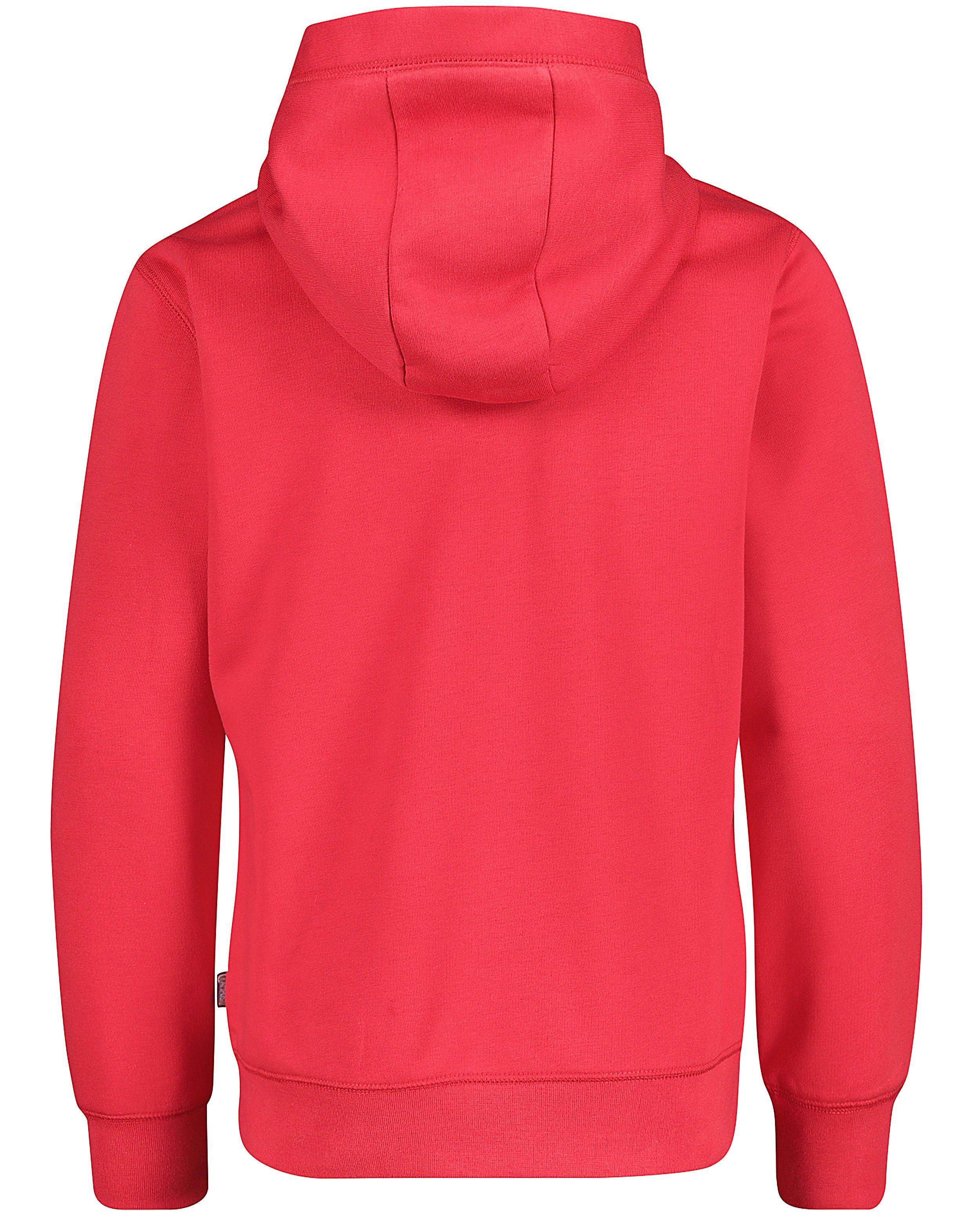 Hoodie imprim&eacute; Campus 12 - D&eacute;tails du produit - rouge vif - image num&eacute;ro 4