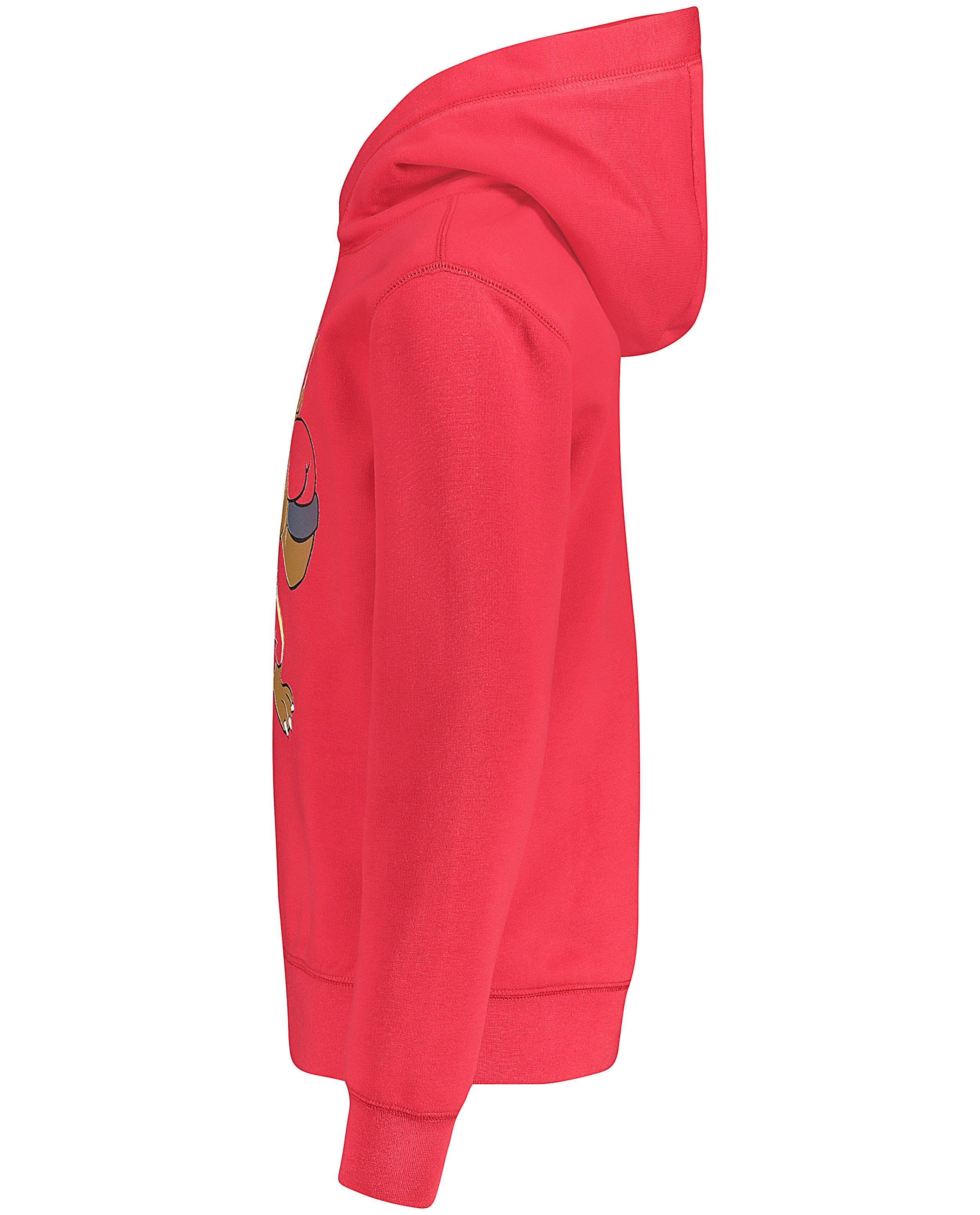 Hoodie imprim&eacute; Campus 12 - D&eacute;tails du produit - rouge vif - image num&eacute;ro 5