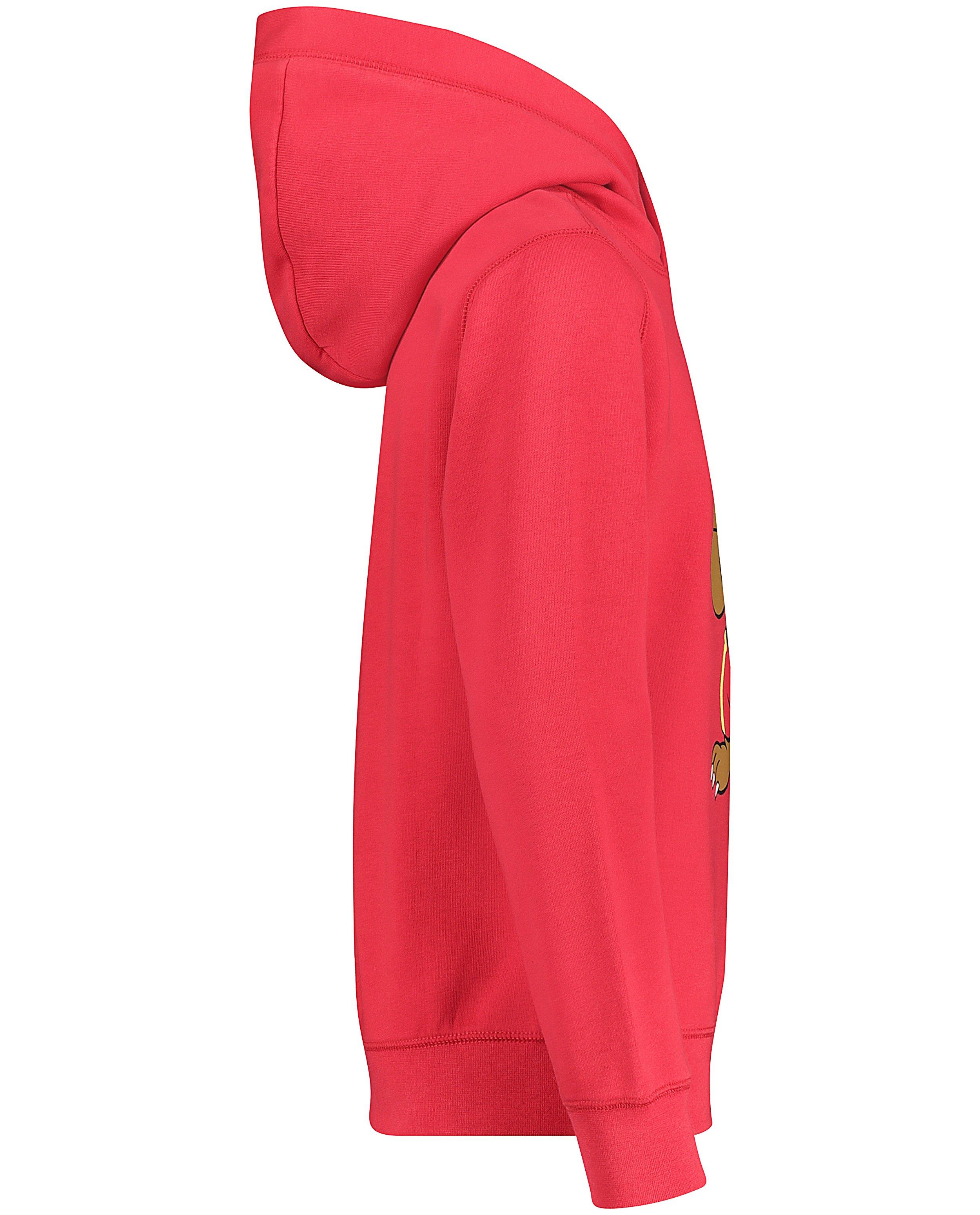 Hoodie imprim&eacute; Campus 12 - D&eacute;tails du produit - rouge vif - image num&eacute;ro 6