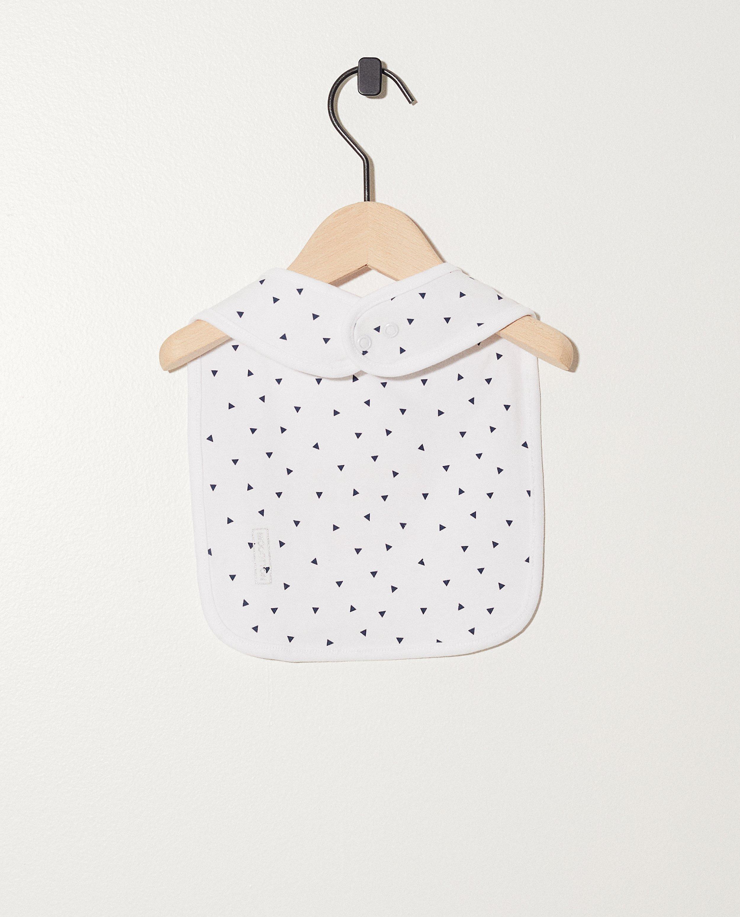Accessoires pour bébés - Bavoir en coton bio My First 
