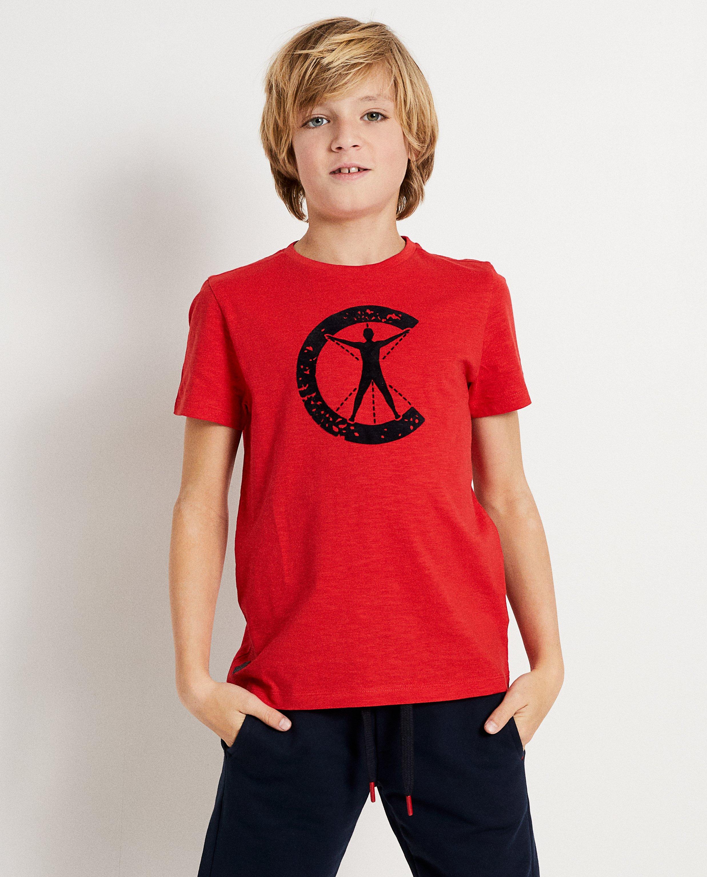 T-shirts - T-shirt rouge, logo Campus 12
