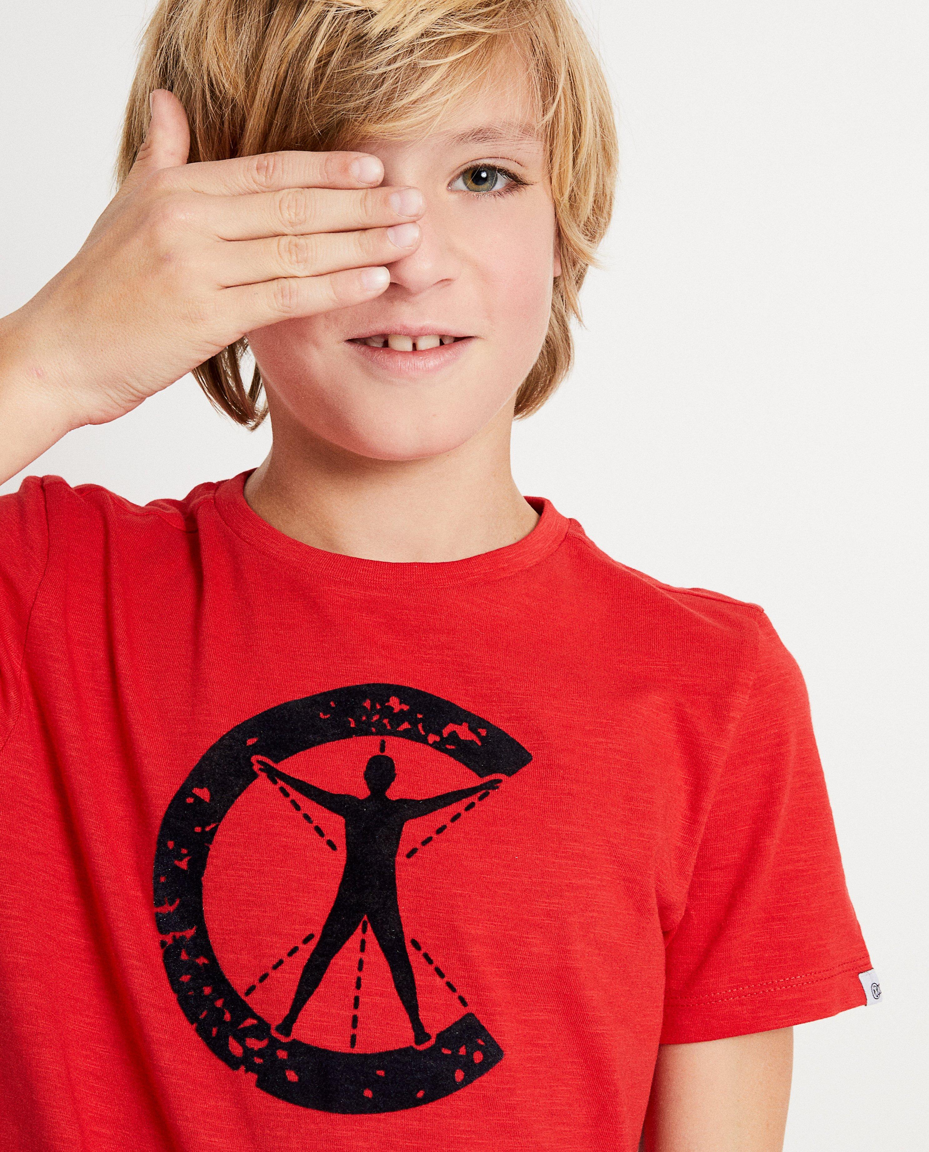 T-shirts - T-shirt rouge, logo Campus 12
