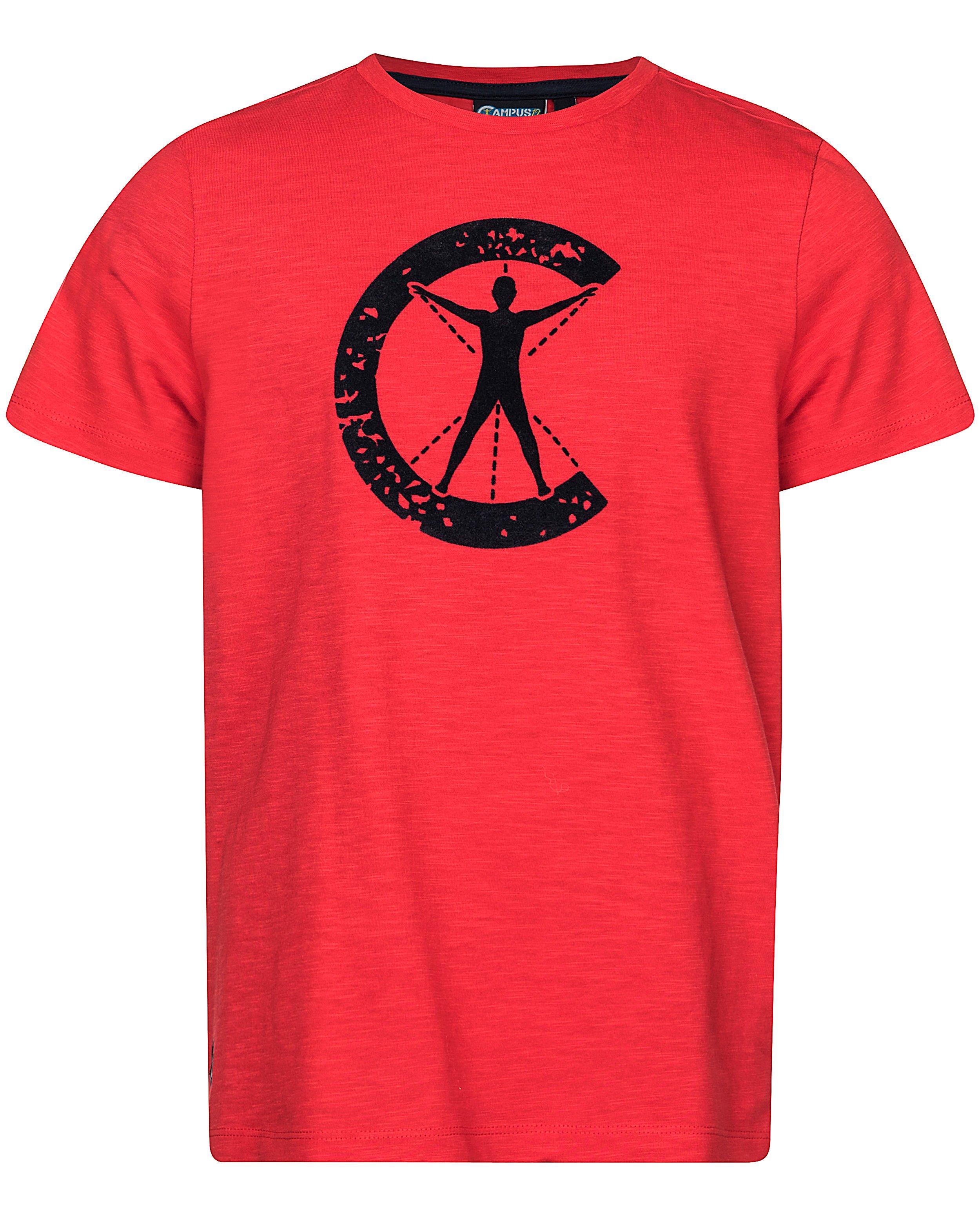 T-shirts - T-shirt rouge, logo Campus 12