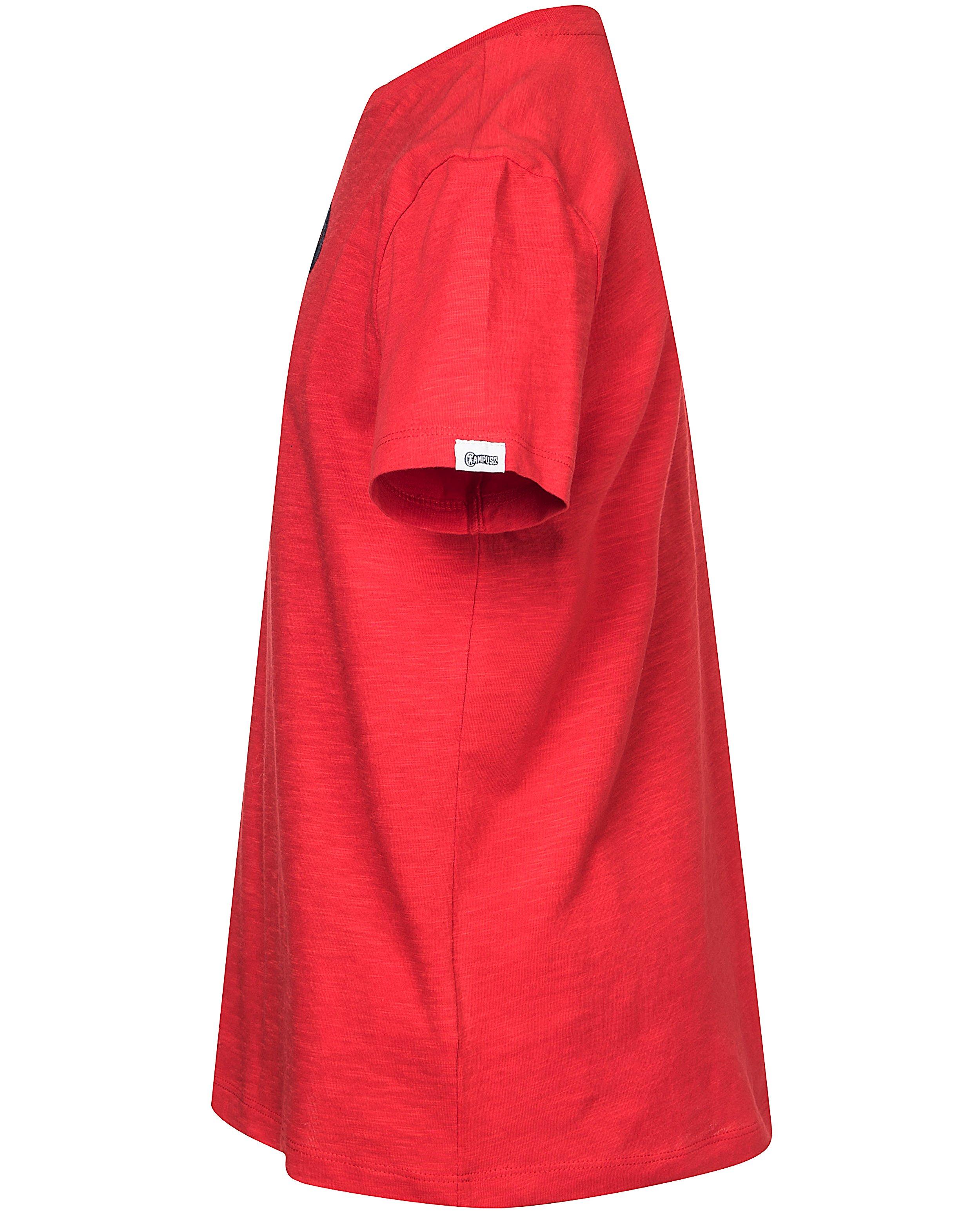 T-shirts - T-shirt rouge, logo Campus 12