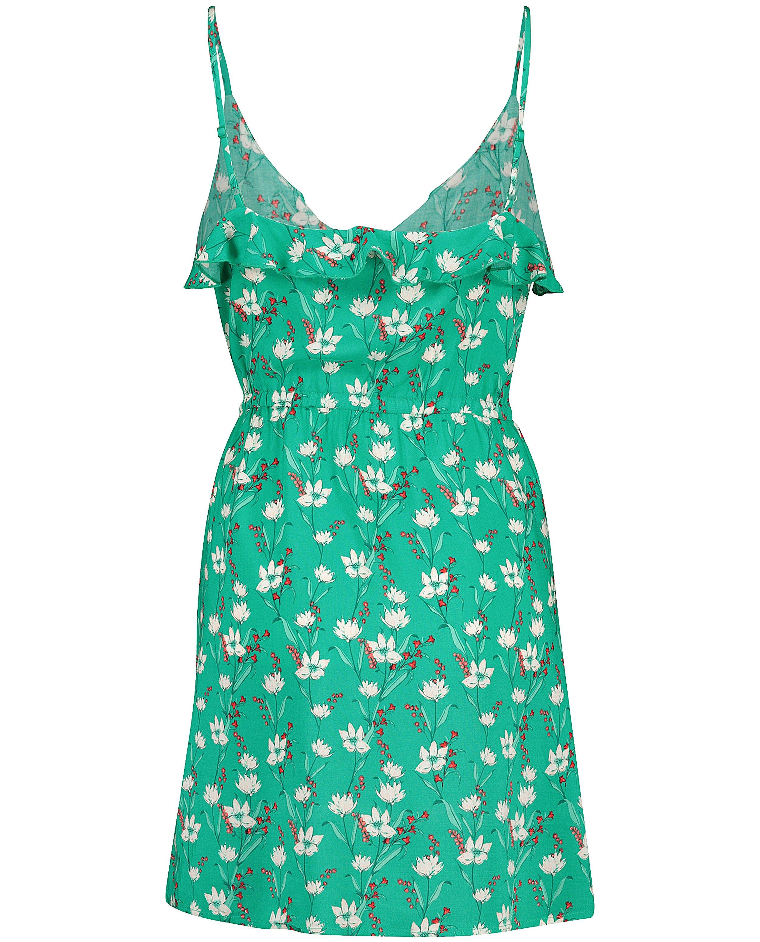 Robes - Robe verte, imprimé fleuri