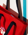 Handtassen - Rode schoudertas met print