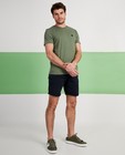 T-shirt kaki, slim fit - t-shirt uni - JBC
