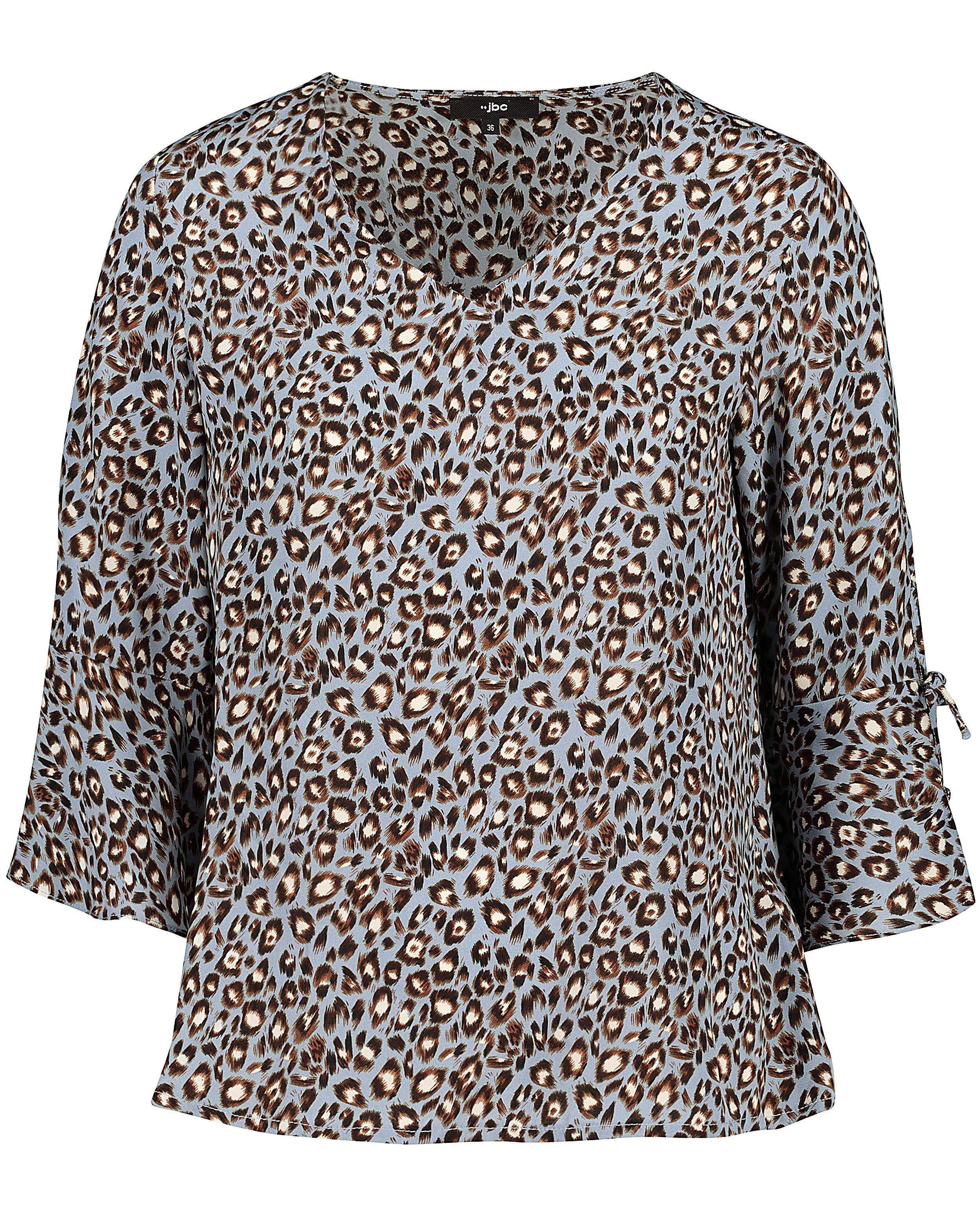 Hemden - Blouse met luipaardprint