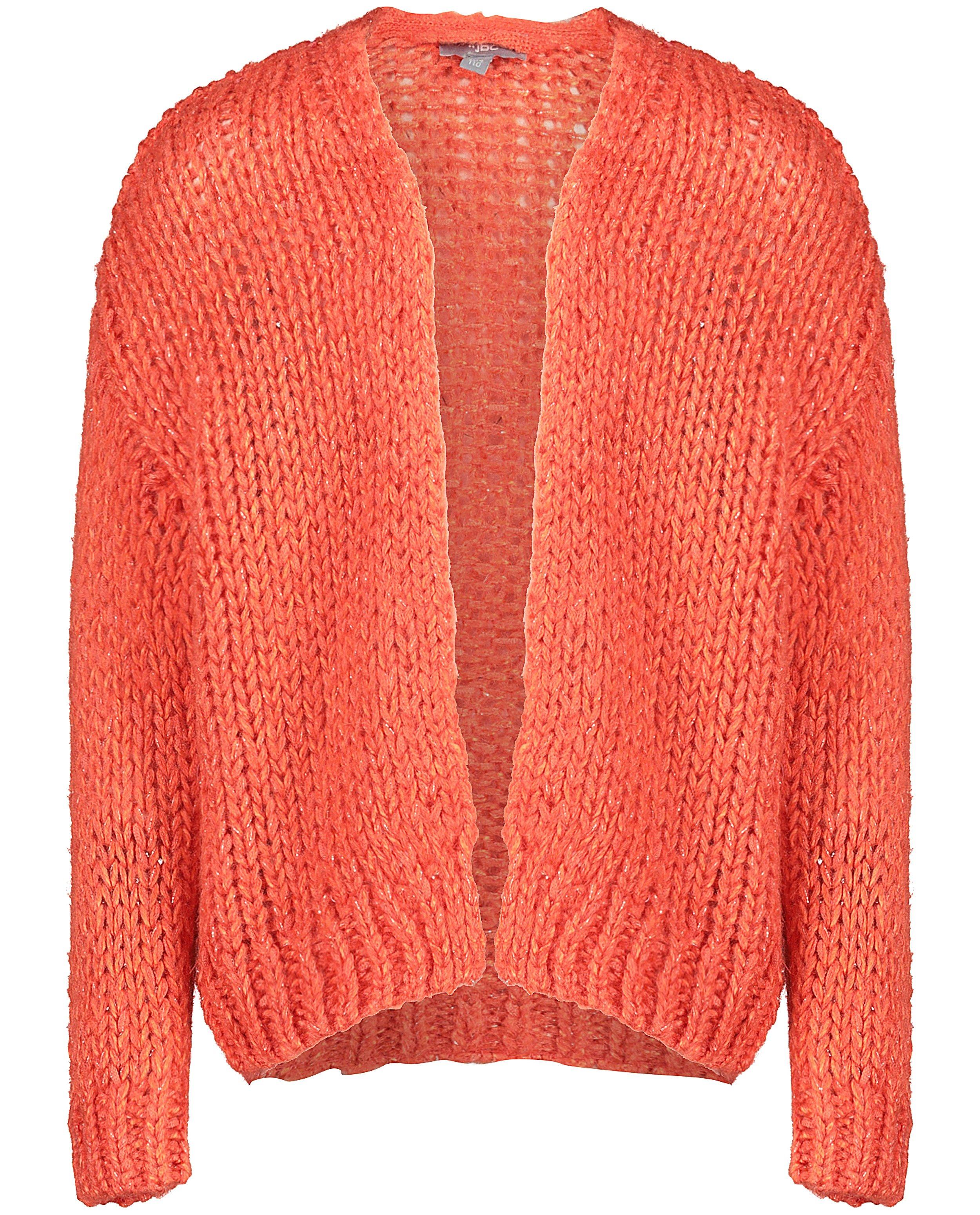 Cardigans - Koraalrode cardigan