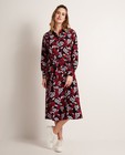 Maxi-jurk met florale print - en knooplint - JBC