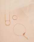 Set collier et bracelet communion - perles rose pâle - Milla Star