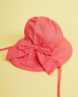 Chapeau rose, nœud papillon - avec protection de nuque - JBC