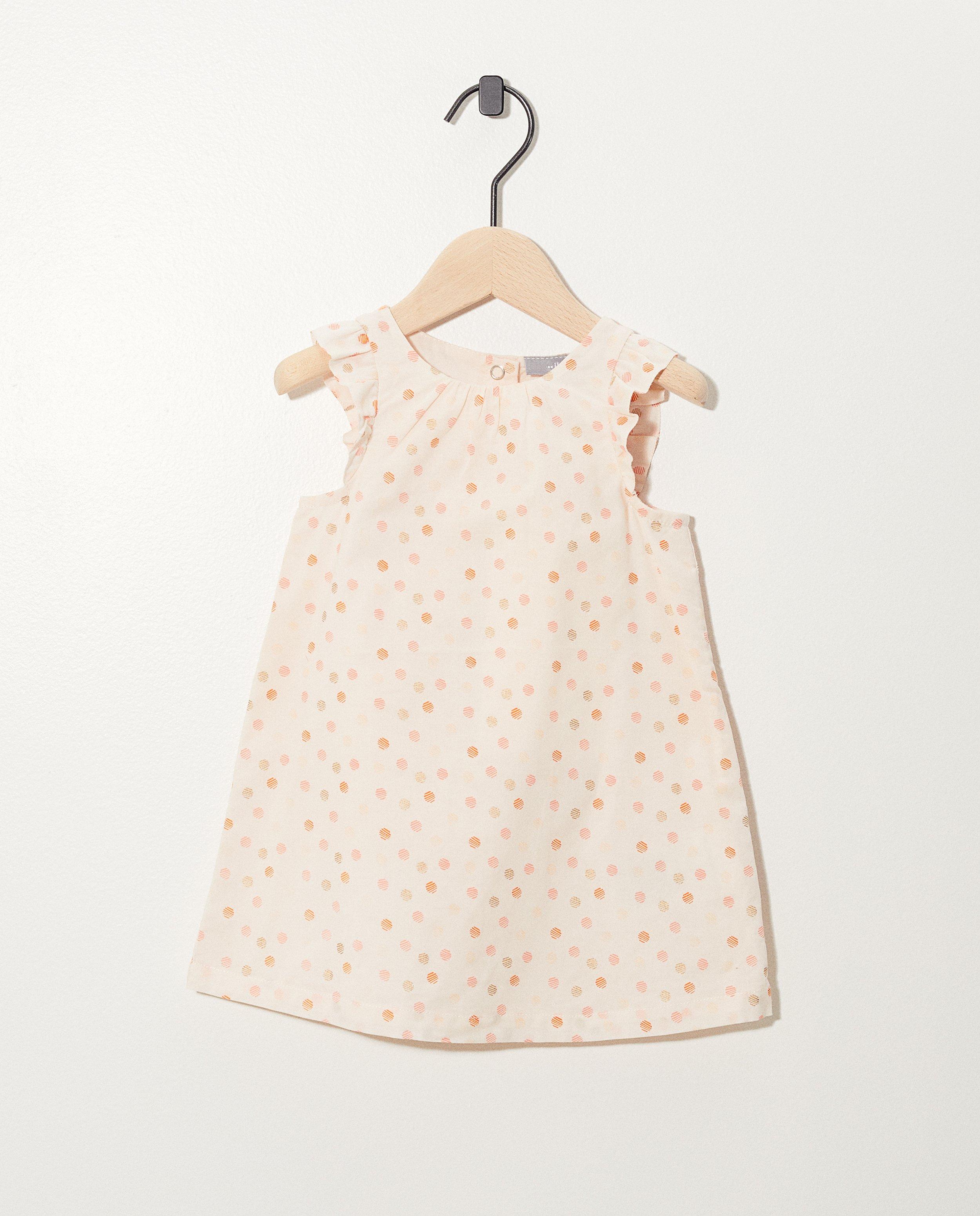 Robe à pois - pois et rayures - Newborn 50-68