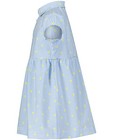 Kleedjes - Blauw jurkje met strepen Heidi