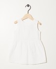 Robe blanche, broderie anglaise - motif intégral - JBC