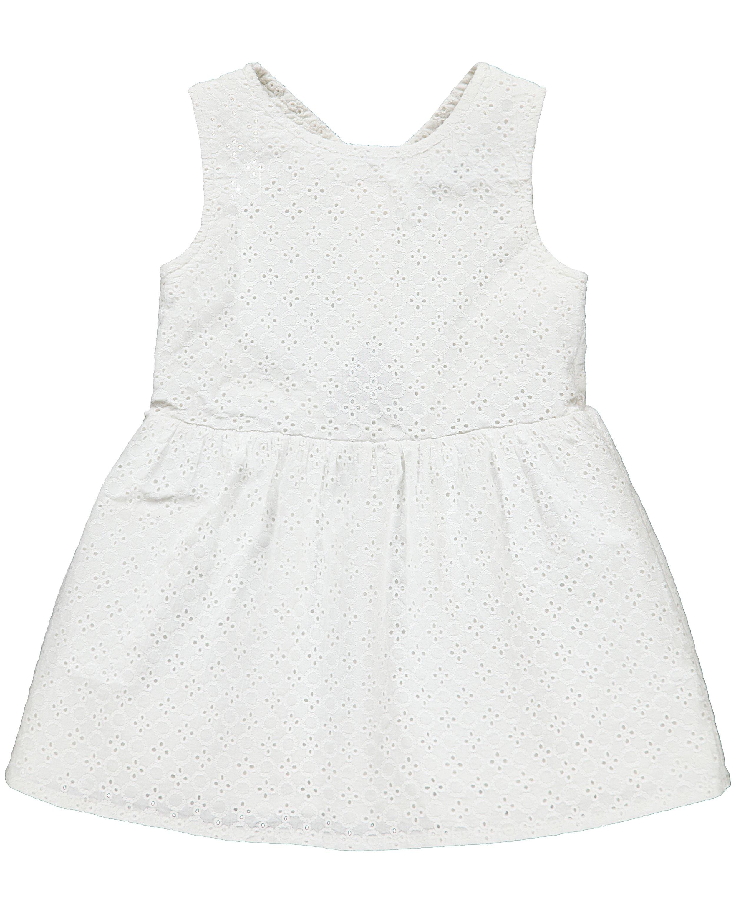 Kleedjes - Wit jurkje van broderie anglaise