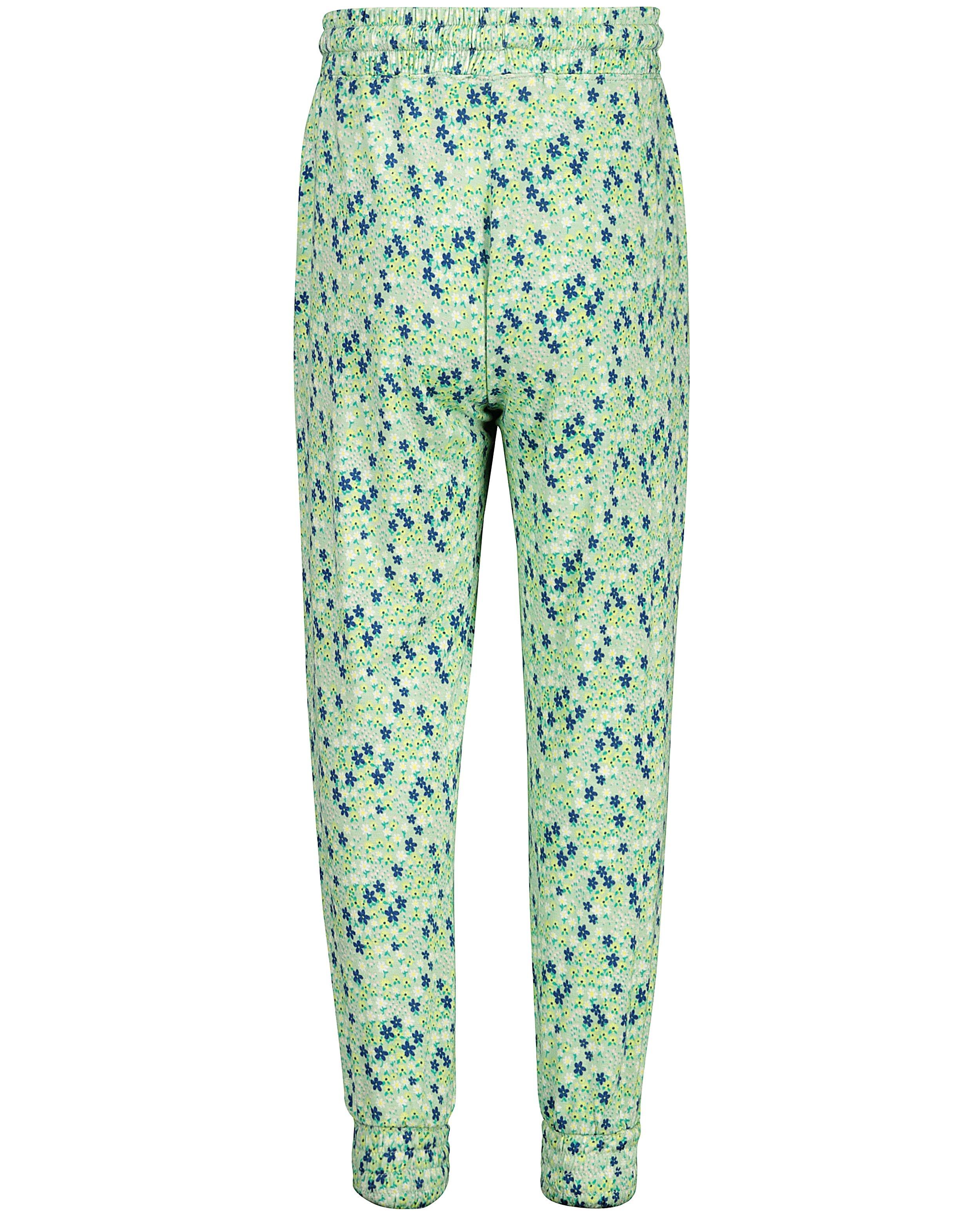 Broeken - Groene broek met print Maya