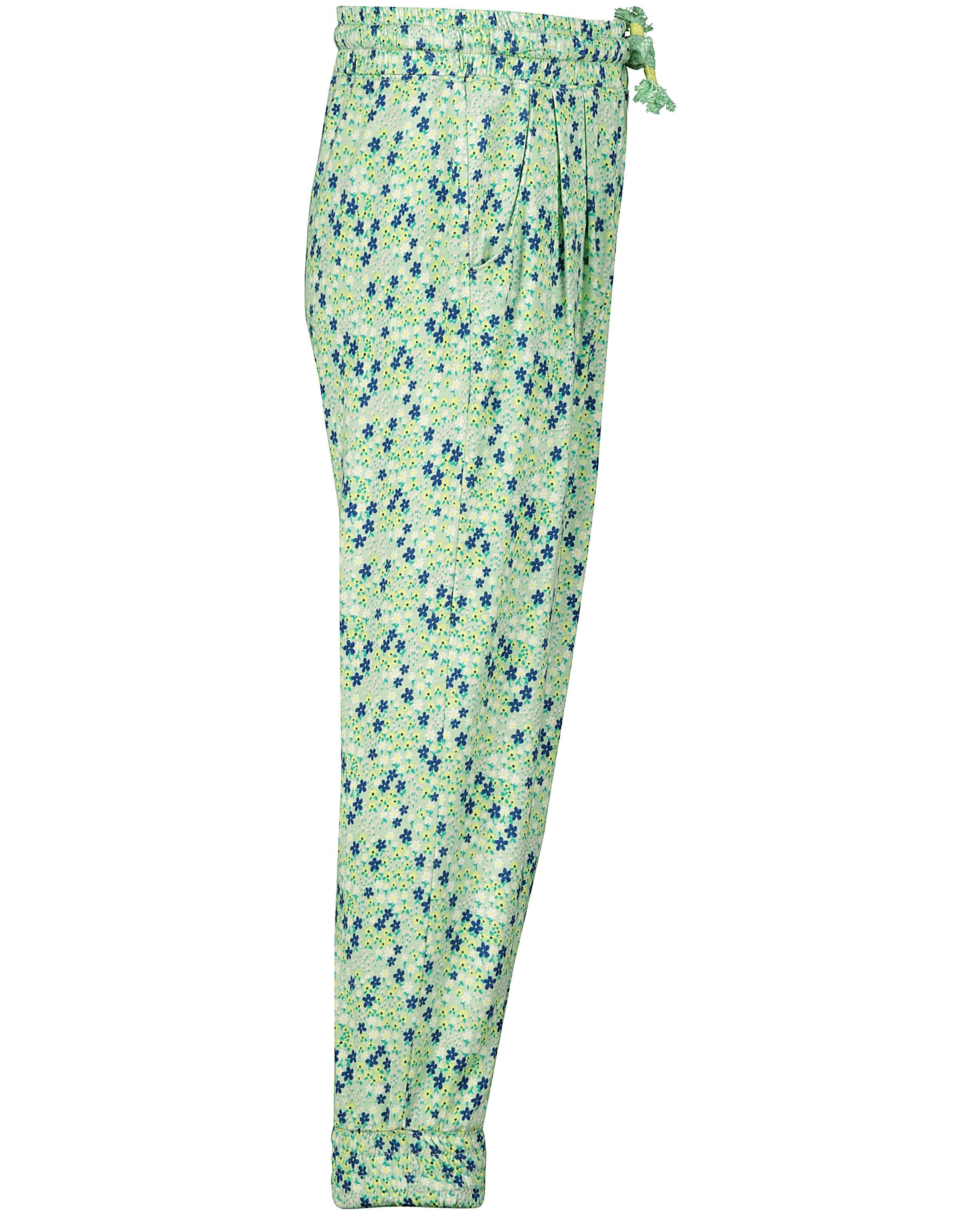 Broeken - Groene broek met print Maya
