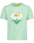 T-shirts - T-shirt vert menthe, imprimé Maya