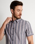 Hemden - Grijs hemd met strepen