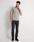 Jeans slim fit gris - 5-pocket - JBC