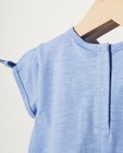 T-shirts - T-shirt bleu clair en coton bio