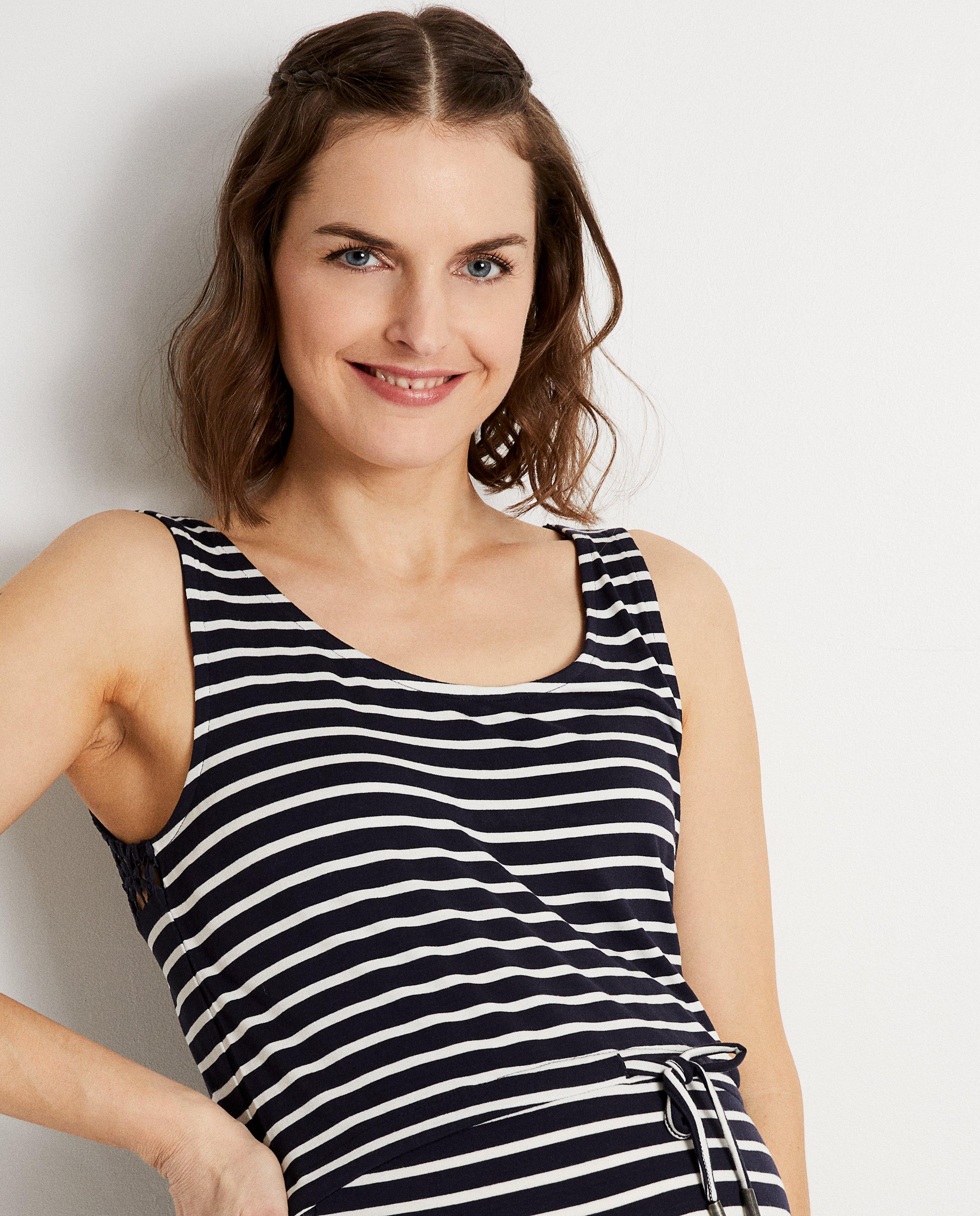 Robes - Robe maxi bleu foncé JoliRonde
