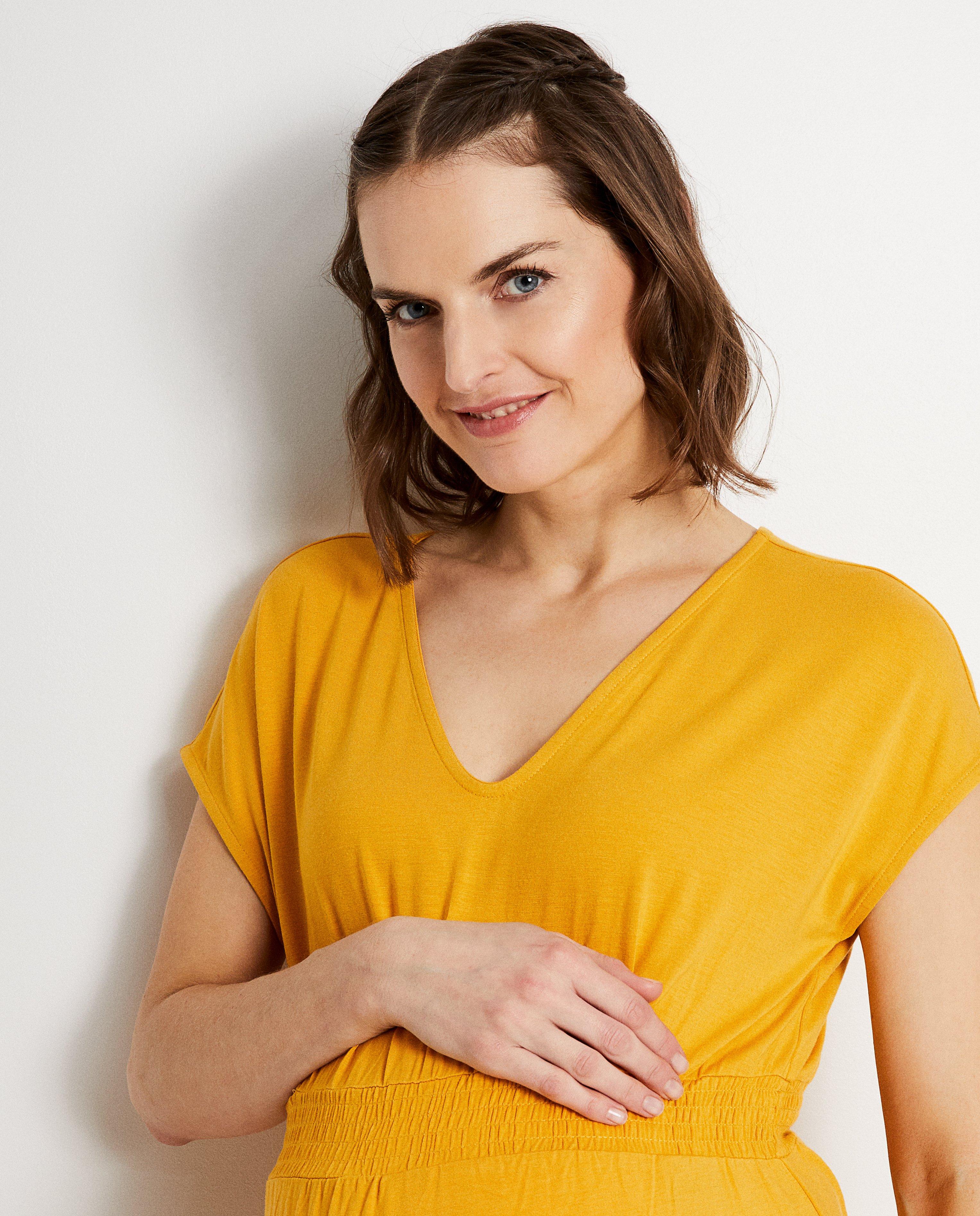 Robes - Robe ocre JoliRonde