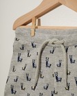 Shorts - Short gris en coton bio