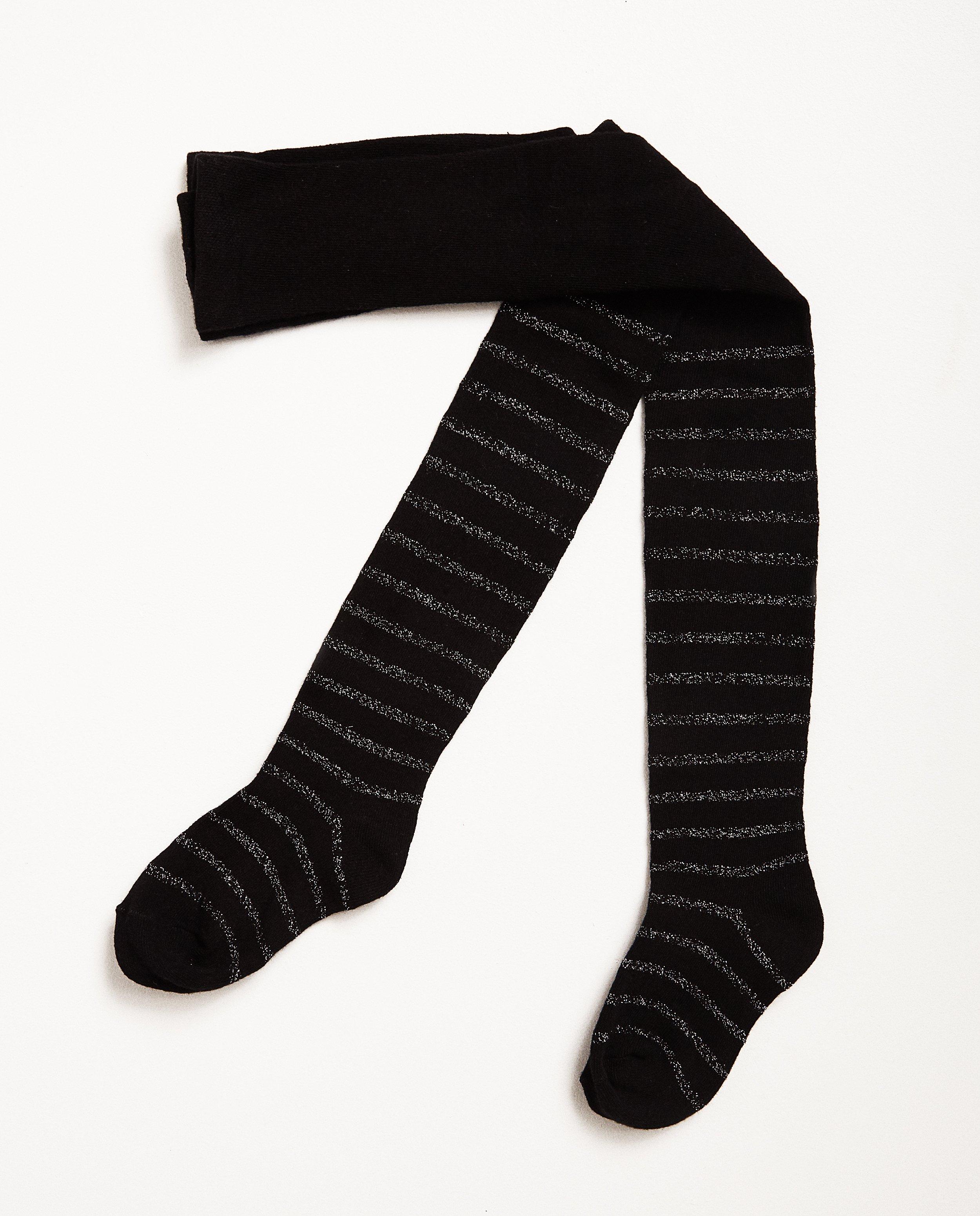 Gestreepte kousenbroek - Product Detail - zwart - afbeelding nummer 2