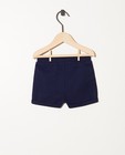 Shorts - Short bleu gris en coton bio