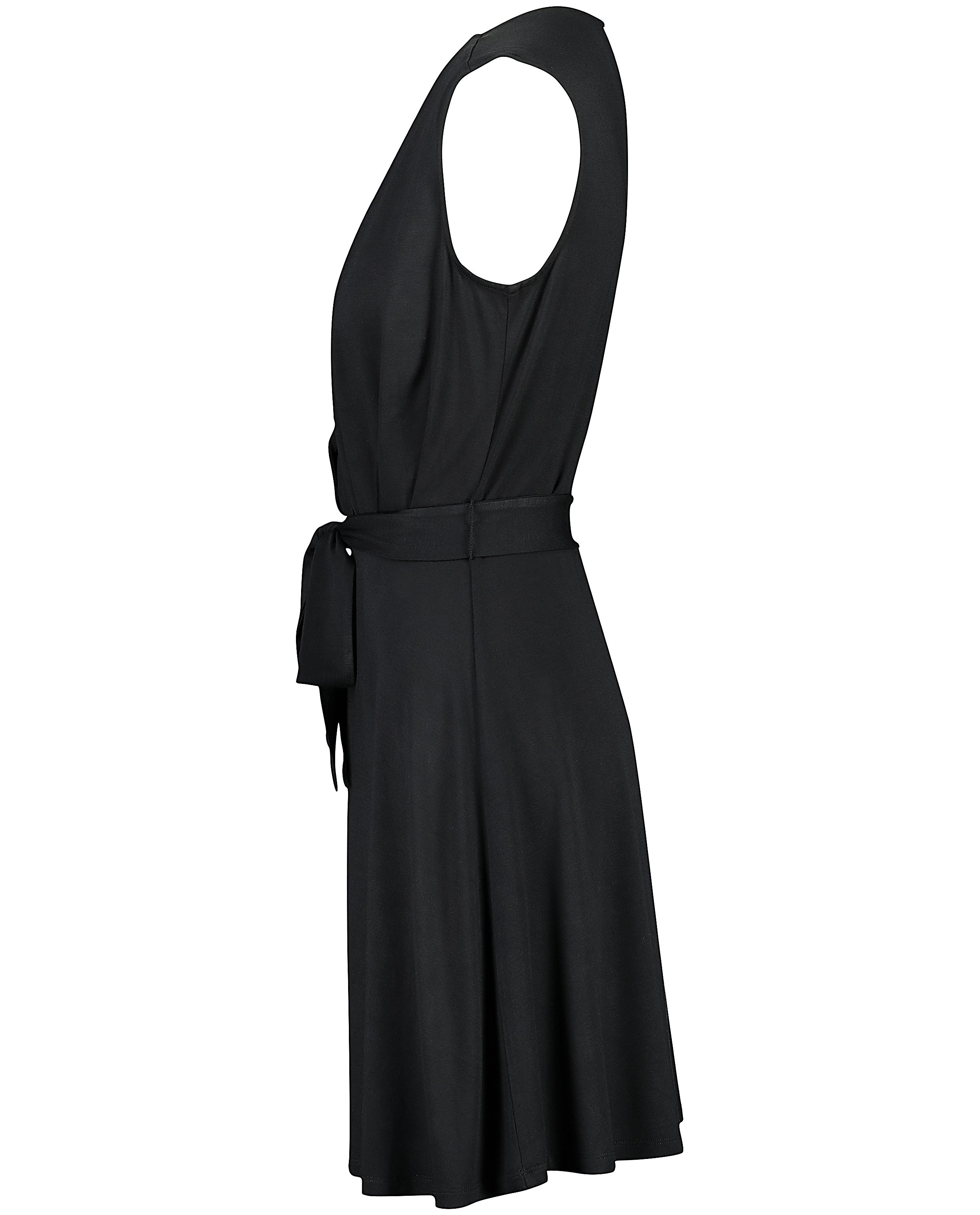 Kleedjes - Zwarte jurk met knooplint