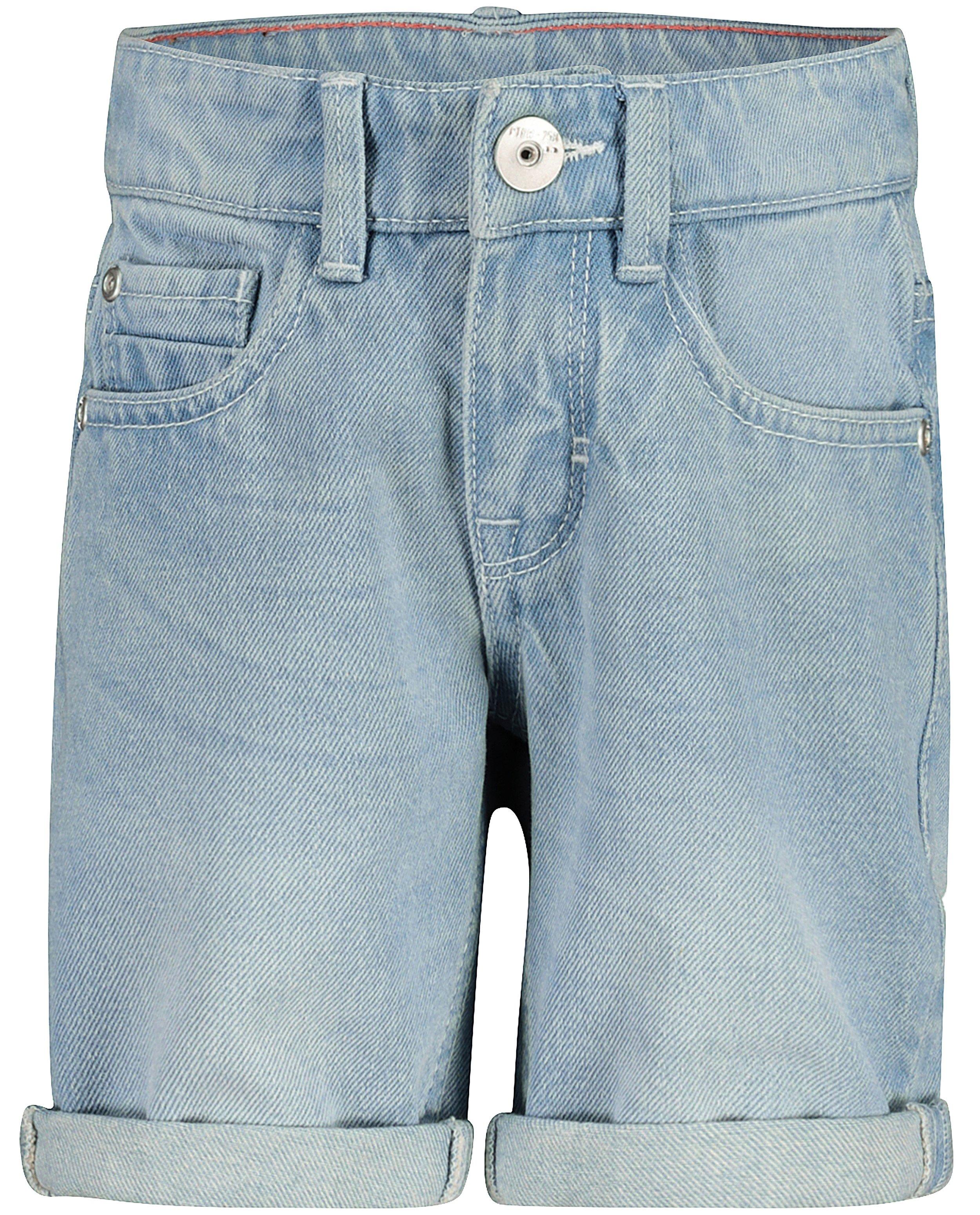 Shorts - Lichtblauwe denimshort 