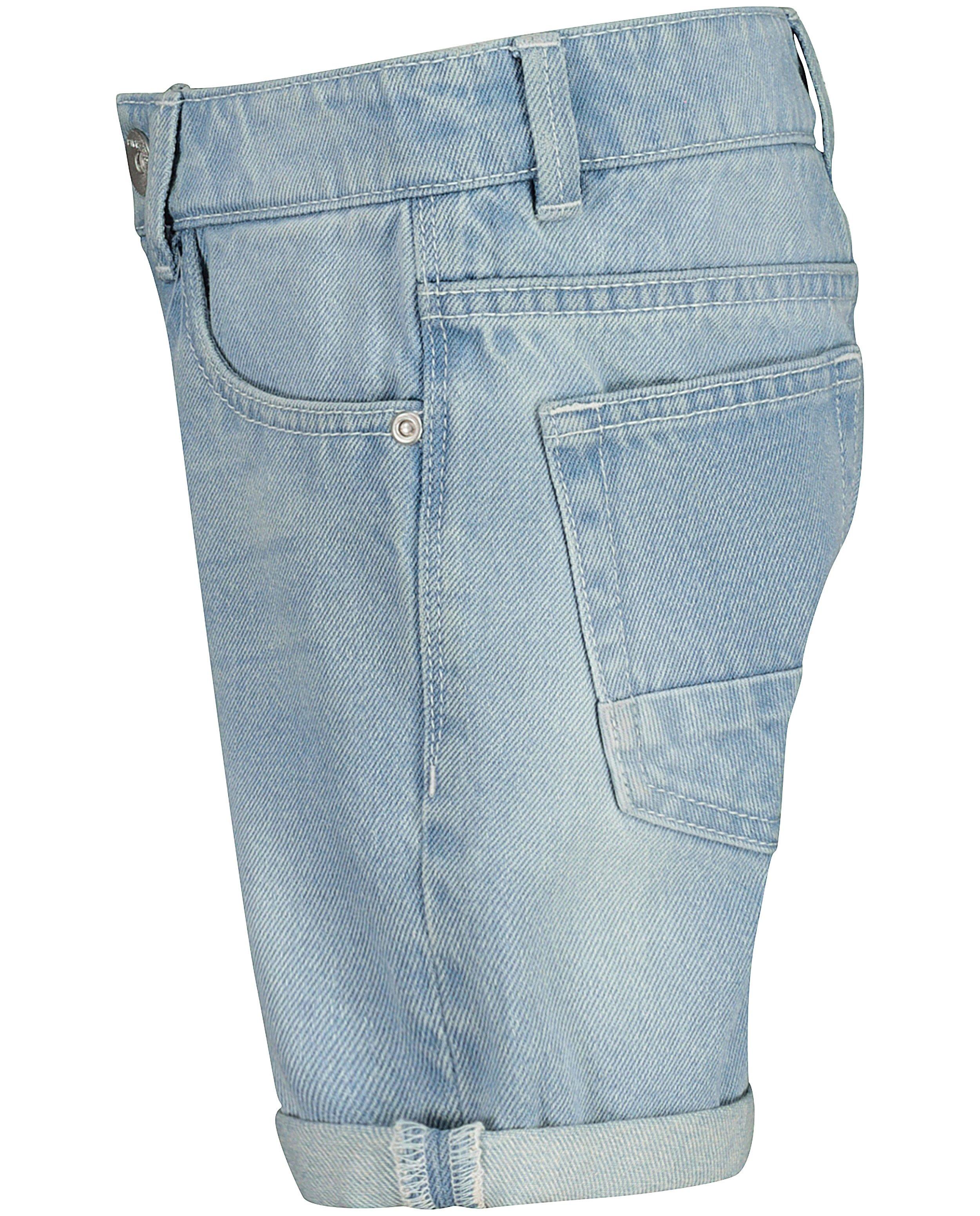 Shorts - Lichtblauwe denimshort 