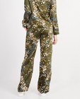 Broeken - Soepele broek met floral print Karen Damen