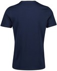 T-shirts - Donkerblauw T-shirt met strepen