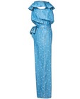 Jumpsuits - Blauw jumpsuit met print