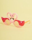 Roze flamingo-zonnebril Sunnylife - met oranje beentjes - suli